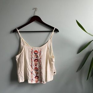 Roxy summer tank 🌿🤍